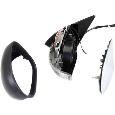 Rareelectrical - New Left Mirror Compatible With Volkswagen Passat 2.0L 3.6L 2006 2007 2008 2009 By Part Numbers - Image 3