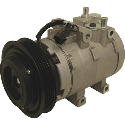 New 5-Groove Pulley A/C Compressor Compatible With Hyundai Kia Magentis Lx Premium 4 Cyl 2.4L Optima