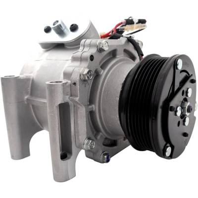 Rareelectrical - New 6-Groove Pulley A/C Compressor Compatible With Buick Chevrolet Gmc Trailblazer Ls 6 Cyl 4.2L - Image 2