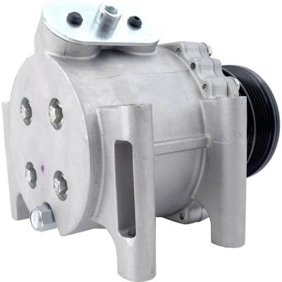 Rareelectrical - New 6-Groove Pulley A/C Compressor Compatible With Buick Chevrolet Gmc Trailblazer Ls 6 Cyl 4.2L - Image 3