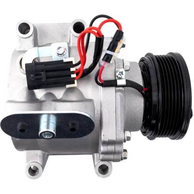 Rareelectrical - New 6-Groove Pulley A/C Compressor Compatible With Buick Chevrolet Gmc Trailblazer Ls 6 Cyl 4.2L - Image 4