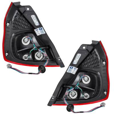 Rareelectrical - New Pair Of Tail Lights Compatible With Ford Fiesta S Se Ses Hatchback 2011-2013 By Part Numbers - Image 6