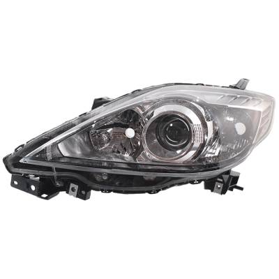 Rareelectrical - New Left Headlights Compatible With Mazda 5 2.3L 2008 2009 2010 By Part Numbers Ma2518128 Ce51510l0c - Image 1
