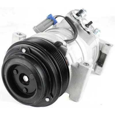 Rareelectrical - New 6-Groove Pulley A/C Compressor Compatible With Chevrolet Gmc Sierra 2500 Hd Classic Slt 8 Cyl - Image 2