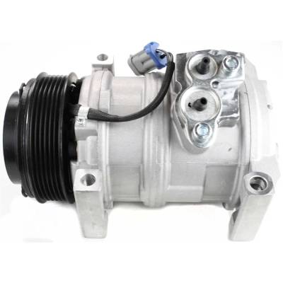 Rareelectrical - New 6-Groove Pulley A/C Compressor Compatible With Chevrolet Gmc Silverado 3500 Hd Lt 8 Cyl 6.6L - Image 3