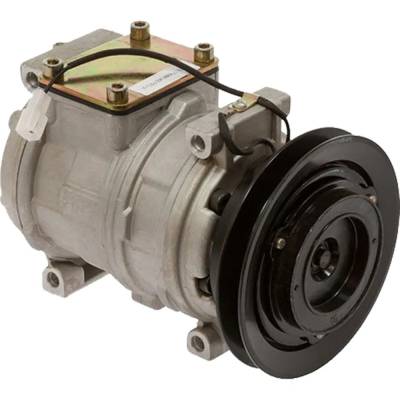New 1-Groove Pulley A/C Compressor Compatible With Chrysler Dodge Caravan Es 4 Cyl 2.5L Caravan C/V