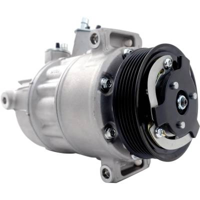Rareelectrical - New 6-Groove Pulley A/C Compressor Compatible With Audi Volkswagen Tt Quattro Base 6 Cyl 3.2L Beetle - Image 2