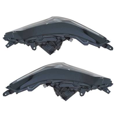 Rareelectrical - New Pair Of Headlights Compatible With Lexus Rx350l Base Sport Utility 2018 2019 By Part Numbers - Image 2