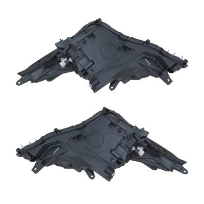 Rareelectrical - New Pair Of Headlights Compatible With Lexus Rx450h Base Sport Utility 2016 2017 2018 2019 By Part - Image 3