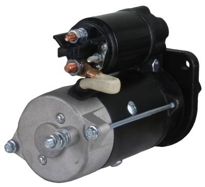 Rareelectrical - New 12V 10T Cw Starter Motor Compatible With Case Tractor Farmall 105U 85C 85U 4-274 0001230021 - Image 4