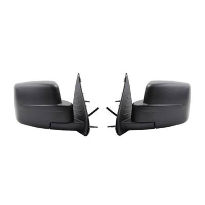 Rareelectrical - New Door Mirror Pair Compatible With Jeep Liberty 2008-12 Power Heat Memory 57010098Af Ch1321280 - Image 2