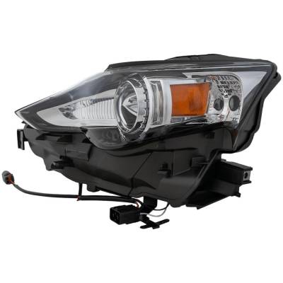 Rareelectrical - New Left Headlights Compatible With Lexus Is250 Is350 Is200t Is300 2.0L 2.5L 3.5L 2014 2015 2016 By - Image 2