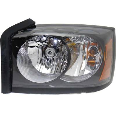 Rareelectrical - New Left Headlights Compatible With Dodge Dakota 3.7L 4.7L 2006 2007 By Part Numbers Ch2518116 - Image 1