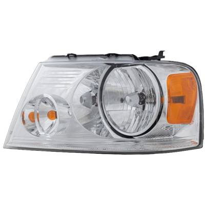 Rareelectrical - New Left Headlights Compatible With Ford Lincoln F-150 Mark Lt 4.2L 4.6L 5.4L 2004 2005 2006 2007 - Image 3