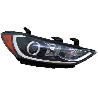 Rareelectrical - New Passenger Side Head Light Fits Hyundai Elantra Se 2017 92102-F2050 Hy2503210 - Image 2