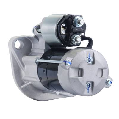 Rareelectrical - New 12V 9T Cw Starter Motor Compatible With Industrial Engine Yanmar 2Tn66e 119255-77010 - Image 3