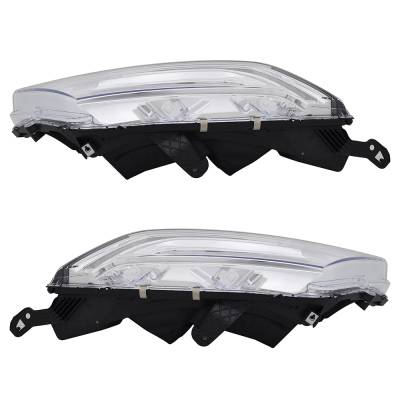 Rareelectrical - New Pair Of Headlights Compatible With Honda Odyssey Elite Mini Passenger Van 3.5L 2018 2019 2020 By - Image 2