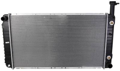 Rareelectrical - New Radiator Assembly Compatible With Gmc 03-04 Savana 1500 2500 4.3L 5.3L V6 V8 262 323 Cid 21485 - Image 4