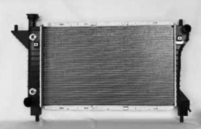 Rareelectrical - Radiator Assembly Compatible With Ford 94-95 Mustang 5.0L V8 302 Cid F4zz8005c Cu1488 3132 3132 - Image 2