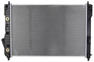 Rareelectrical - New Radiator Assembly Compatible With Pontiac 09 G3 1.6L L4 1598Cc 98 Cid Gm3010527 Cu13097 2558 - Image 3