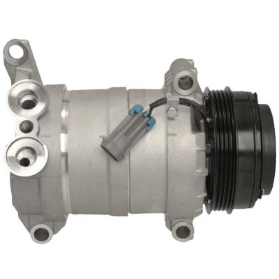 Rareelectrical - New 4-Groove Pulley A/C Compressor Compatible With Chevrolet Silverado 3500 Ls 8 Cyl 6.0L Avalanche - Image 2