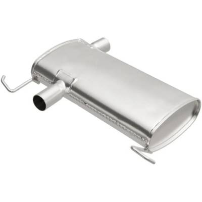 New Oval Muffler Compatible With Ford Mercury Windstar Base 6 Cyl 3.0L Windstar Limited 6 Cyl 3.8L