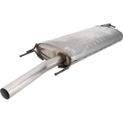 Rareelectrical - New Stainless Steel Muffler Compatible With Toyota Rav4 Limited 4 Cyl 2.5L Rav4 Limited 4 Cyl 2.4L - Image 2