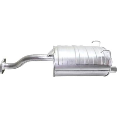 Rareelectrical - New Aluminized Steel Muffler Compatible With Honda Civic Si 4 Cyl 1.6L Civic Cx 4 Cyl 1.5L Civic Dx - Image 6