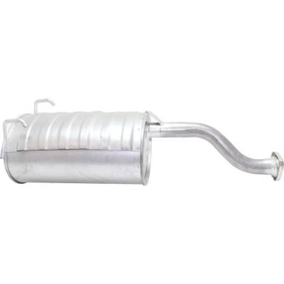 Rareelectrical - New Aluminized Steel Muffler Compatible With Honda Civic Si 4 Cyl 1.6L Civic Dx 4 Cyl 1.6L Civic Vx - Image 5