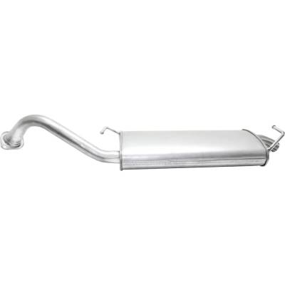 Rareelectrical - New Aluminized Steel Muffler Compatible With Toyota Corolla Ce 4 Cyl 1.8L Corolla S 4 Cyl 1.8L - Image 6