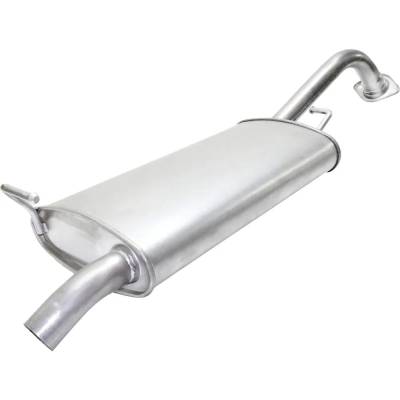 Rareelectrical - New Aluminized Steel Muffler Compatible With Toyota Corolla S 4 Cyl 1.8L Corolla Ce 4 Cyl 1.8L - Image 2