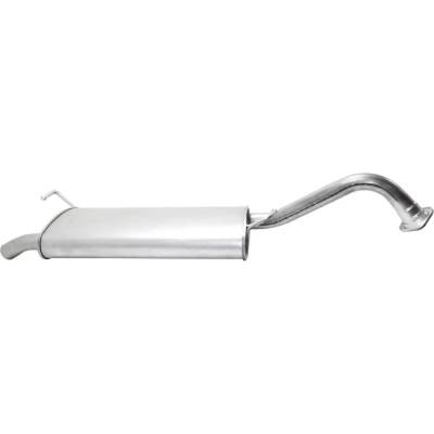 Rareelectrical - New Aluminized Steel Muffler Compatible With Toyota Corolla S 4 Cyl 1.8L Corolla Le 4 Cyl 1.8L - Image 5