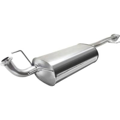 Rareelectrical - New Aluminized Muffler Compatible With Lexus Toyota 4Runner Sr5 6 Cyl 4.0L 4Runner Sport 6 Cyl 4.0L - Image 2