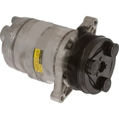 New 6-Groove Pulley A/C Compressor Compatible With Cadillac Deville Touring 8 Cyl 4.9L Eldorado Base