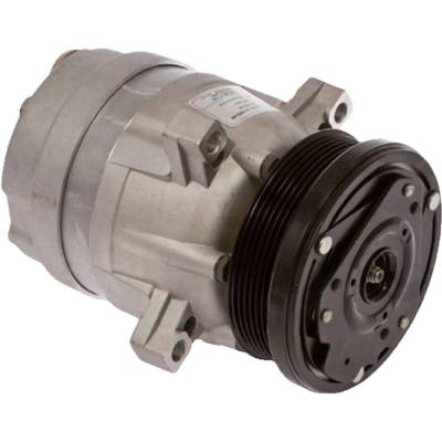 New 6-Groove Pulley A/C Compressor Compatible With Buick Chevrolet Oldsmobile Regal Custom 6 Cyl