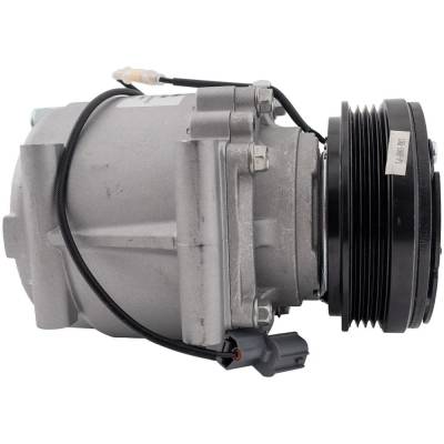 Rareelectrical - New 4-Groove Pulley A/C Compressor Compatible With Honda Civic Del Sol S 4 Cyl 1.6L Cr-V Lx 4 Cyl - Image 2