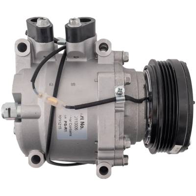 Rareelectrical - New 4-Groove Pulley A/C Compressor Compatible With Honda Civic Del Sol S 4 Cyl 1.6L Cr-V Lx 4 Cyl - Image 4