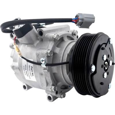 Rareelectrical - New 6-Groove Pulley A/C Compressor Compatible With Acura Honda Civic Si 4 Cyl 1.7L Civic Dx 4 Cyl - Image 3