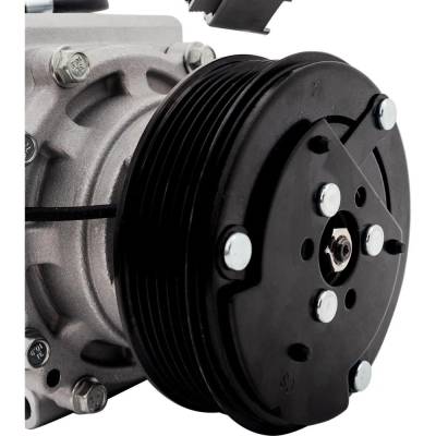 Rareelectrical - New 6-Groove Pulley A/C Compressor Compatible With Acura Honda Civic Dx 4 Cyl 1.7L Civic Lx 4 Cyl - Image 4