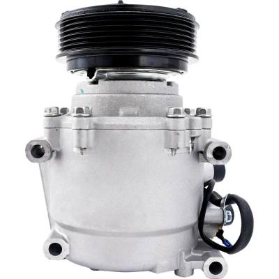 Rareelectrical - New 6-Groove Pulley A/C Compressor Compatible With Acura Honda Civic Dx 4 Cyl 1.7L Civic Lx 4 Cyl - Image 7