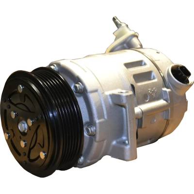 New 6-Groove Pulley A/C Compressor Compatible With Ford Lincoln Explorer Base 6 Cyl 3.5L Taurus Sel