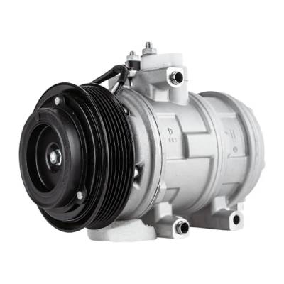 New 6-Groove Pulley A/C Compressor Compatible With Ford F-250 Super Duty Platinum 8 Cyl 6.2L F-650