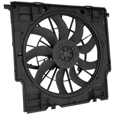 Rareelectrical - New Brushless Motor Cooling Fan Assembly Compatible With Bmw X3 Xdrive30i 4 Cyl 2.0L X3 Xdrive30e 4 - Image 2