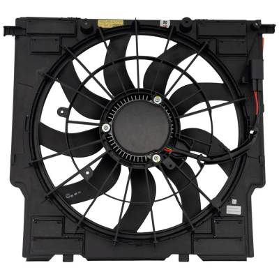 Rareelectrical - New Brushless Motor Cooling Fan Assembly Compatible With Bmw X3 Xdrive30i 4 Cyl 2.0L X3 Xdrive30e 4 - Image 3