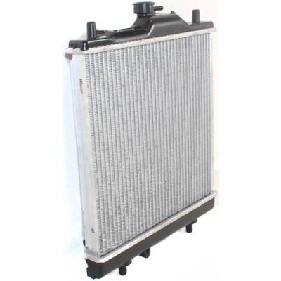 Rareelectrical - New Radiator Compatible With Chevrolet Geo Pontiac Metro Base 4 Cyl 1.3L Metro Base 4 Cyl 1.3L Metro - Image 3