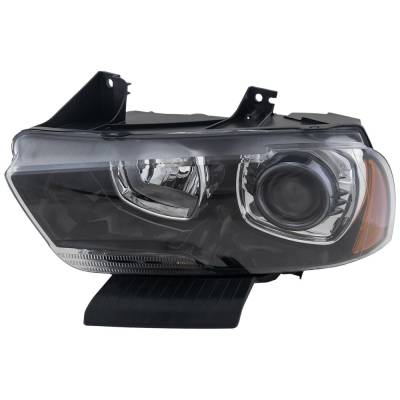 Rareelectrical - New Left Headlights Compatible With Dodge Charger 3.6L 5.7L 6.4L 2011 2012 2013 2014 By Part Numbers - Image 1