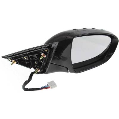 Rareelectrical - New Right Mirror Compatible With Kia Cadenza 3.3L 2014-2015 By Part Numbers Ki1320172 876103R701 - Image 2