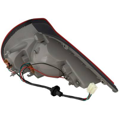 Rareelectrical - New Right Tail Lights Compatible With Kia Spectra 1.8L 2.0L 2002 2003 2004 By Part Numbers Ki2801109 - Image 3