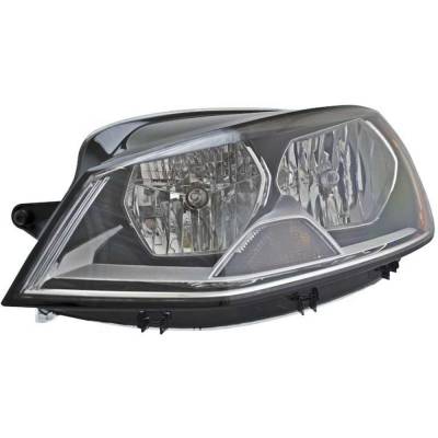 Rareelectrical - New Left Headlights Compatible With Volkswagen Golf E-Golf Gti Golf R 1.8L 2.0L 2015 2016 By Part - Image 5