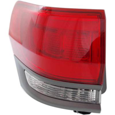 Rareelectrical - New Left Tail Lights Compatible With Jeep Grand Cherokee Grand Cherokee Wk 3.0L 3.6L 5.7L 2014 2015 - Image 2